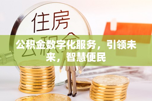 冕宁公积金数字化服务，引领未来，智慧便民